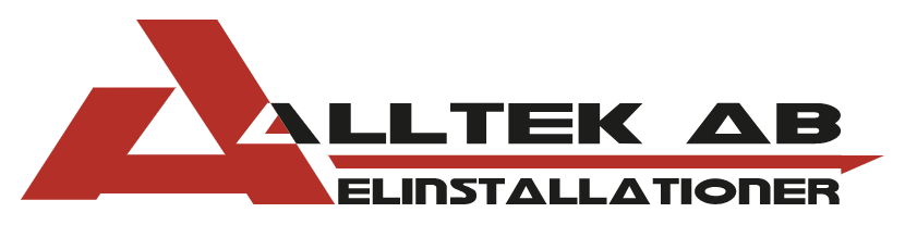 Alltek AB elinstallationer logotyp
